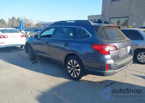 2016 Subaru Outback 2.5I Limited z USA, uszkodzony, nr VIN 4S4BSAJC8G3272916